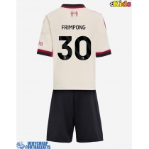 Liverpool Jeremie Frimpong #30 Replica Away Minikit 2025-26 Short Sleeve (+ pants)